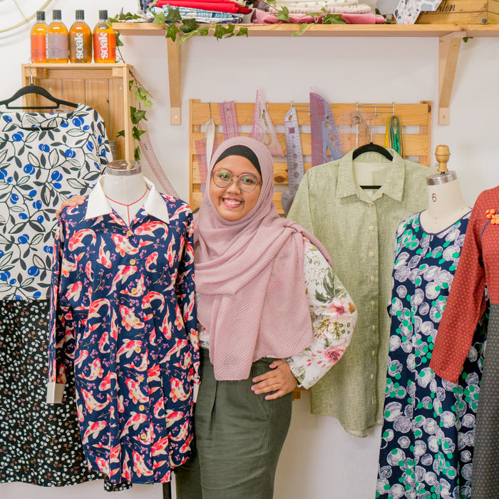 Student Feature: Fitri - Sewing with no boundaries.