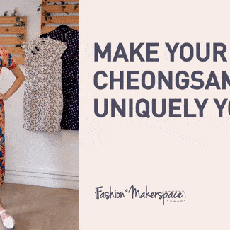 Make your Cheongsam uniquely yours!