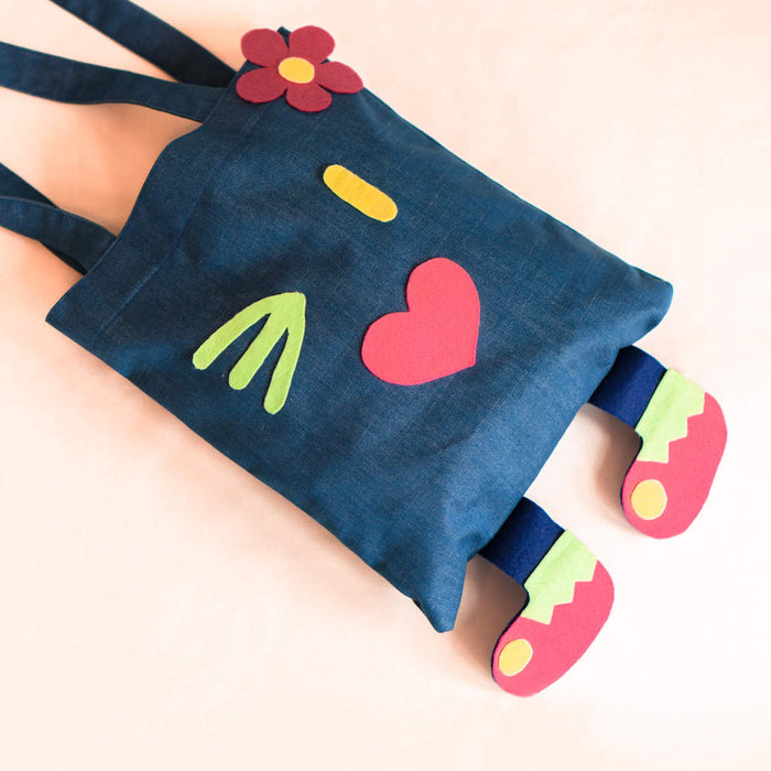 Emoji Character Tote Bag