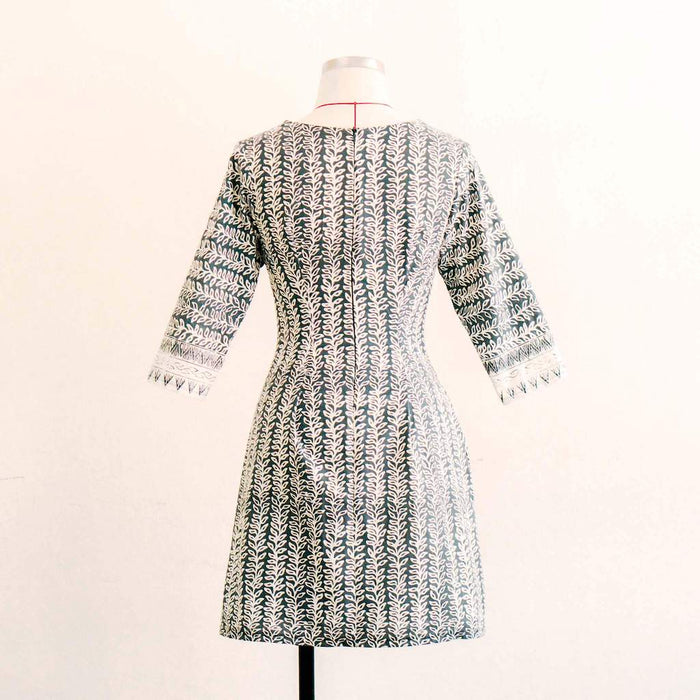Shift Dress with Sleeves