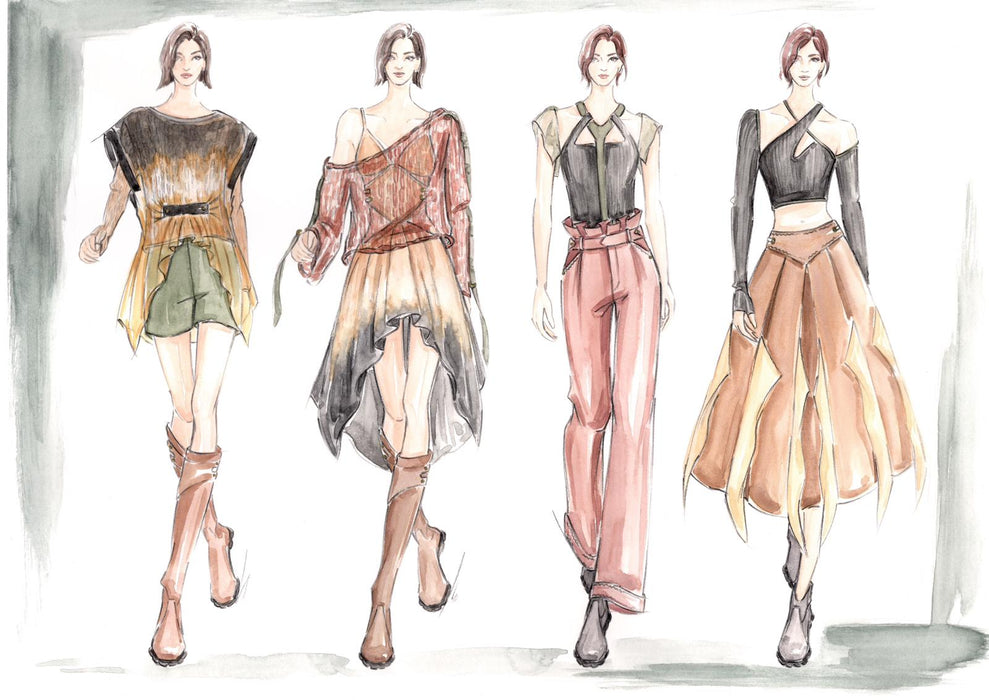 Fashion Illustration 201 by Yi Lin (Womenswear)