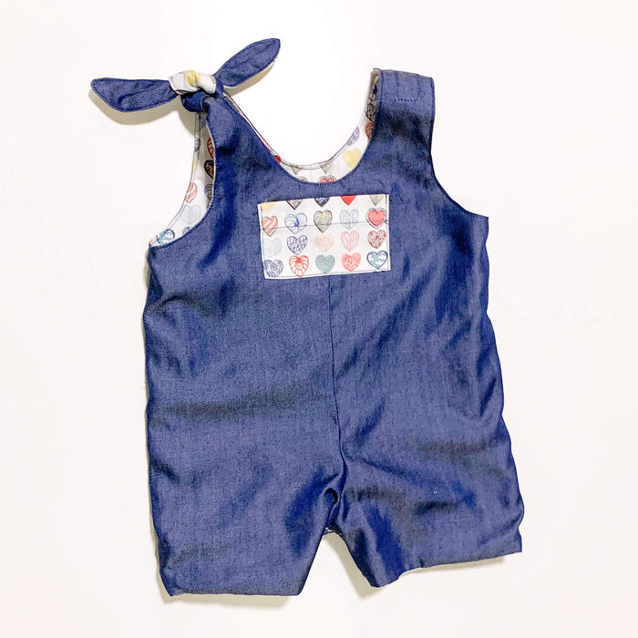 Kidswear: Reversible Baby Romper (Unisex)