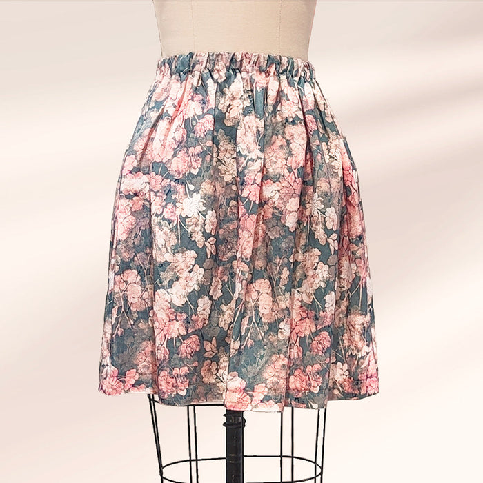Stretchable Waistband Skirt