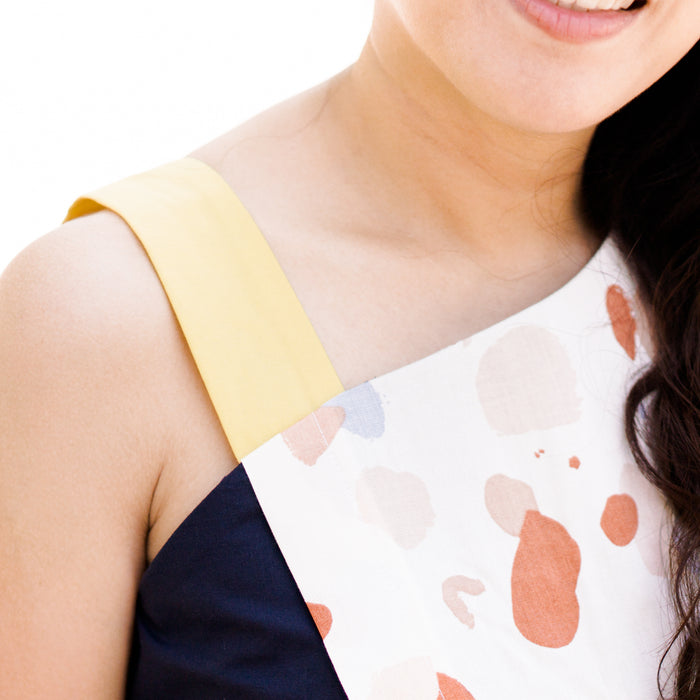 Pattern:  220 – Asymmetric Flap Dress *Custom Fit