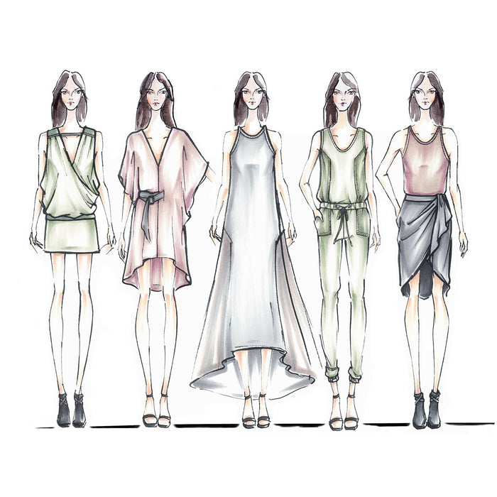 Fashion Illustration 101 by Yi Lin (Womenswear)