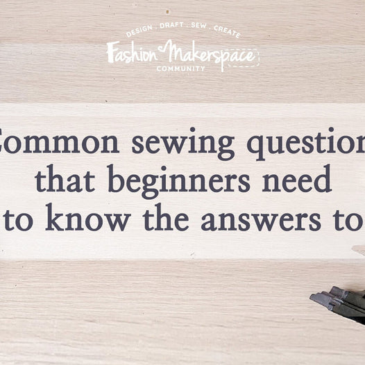 Most Common Sewing Questions that Beginners Need to Know!