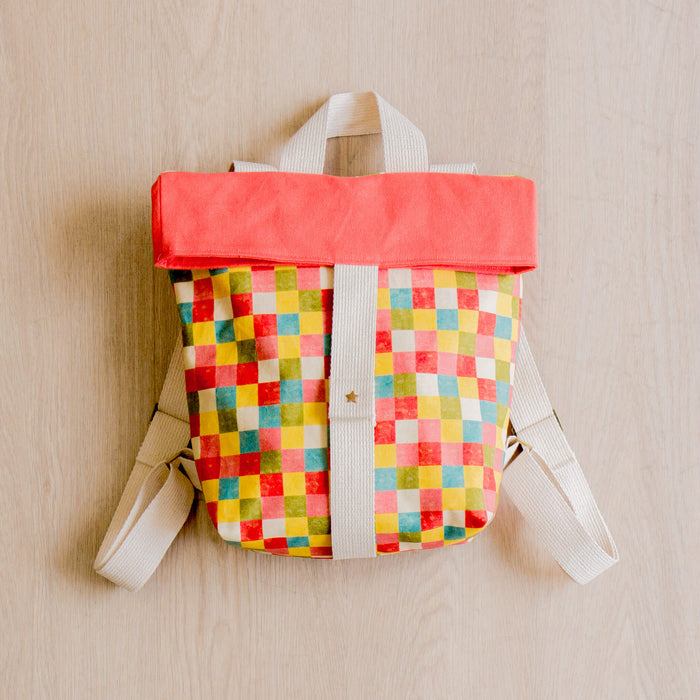Folded Cover Backpack