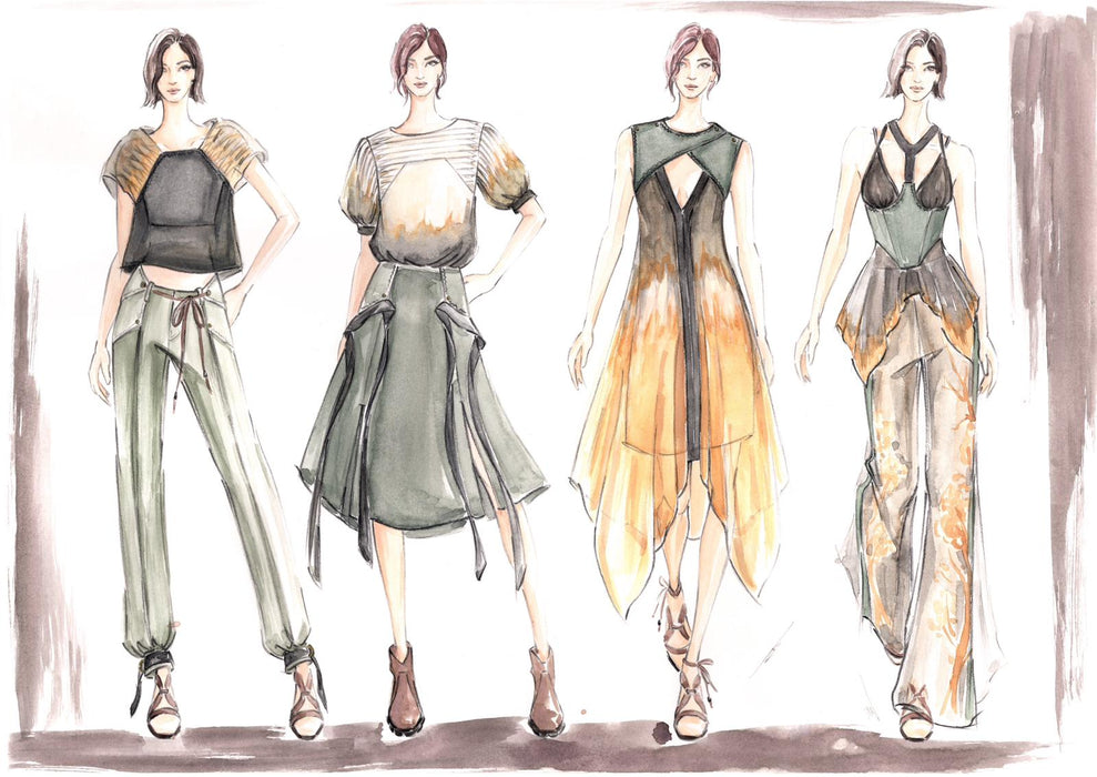 Fashion Illustration 201 by Yi Lin (Womenswear)