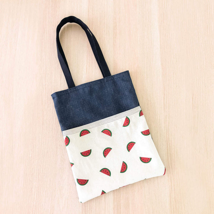 Tote Bag with Pocket & Lining
