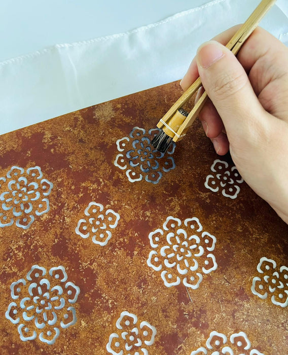 Natural Plant Paste Printing Pouch Workshop by Blue Bee Tie Dye