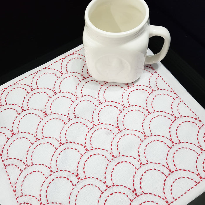 Sustainable Mending with Sashiko Hana-Fukin Art Stitchery (Basic)