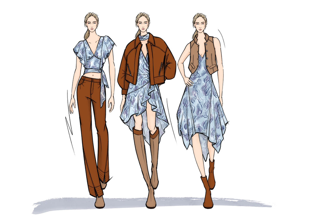 Digital Fashion Illustration 101 (Procreate) by Yi Lin