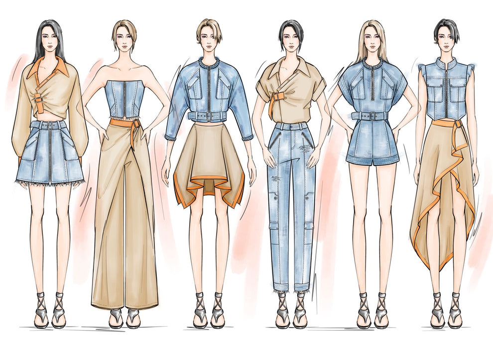 Digital Fashion Illustration 101 (Procreate) by Yi Lin