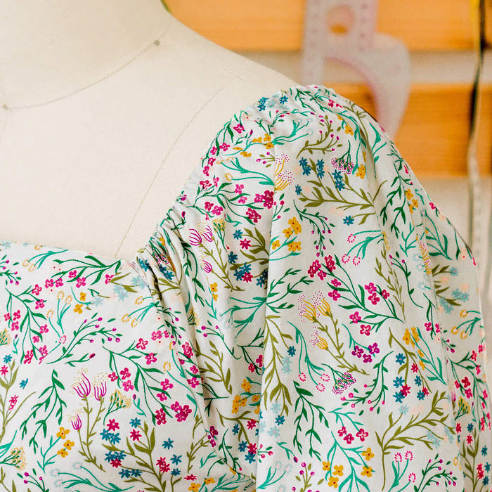 Princess Line Dress with Gathered Sleeves *Custom Fit | Patterns by FMS Fashion Makerspace Princess Line Dress with Gathered Sleeves *Custom Fit | Patterns by FMS Fashion Makerspace