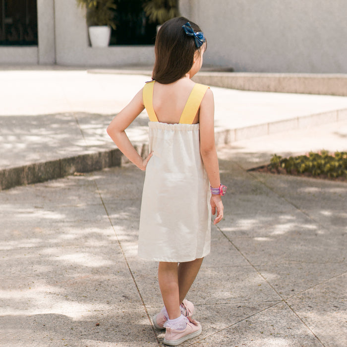 Pattern: K208 - Asymmetric Girl's Dress with Flap *Custom Fit