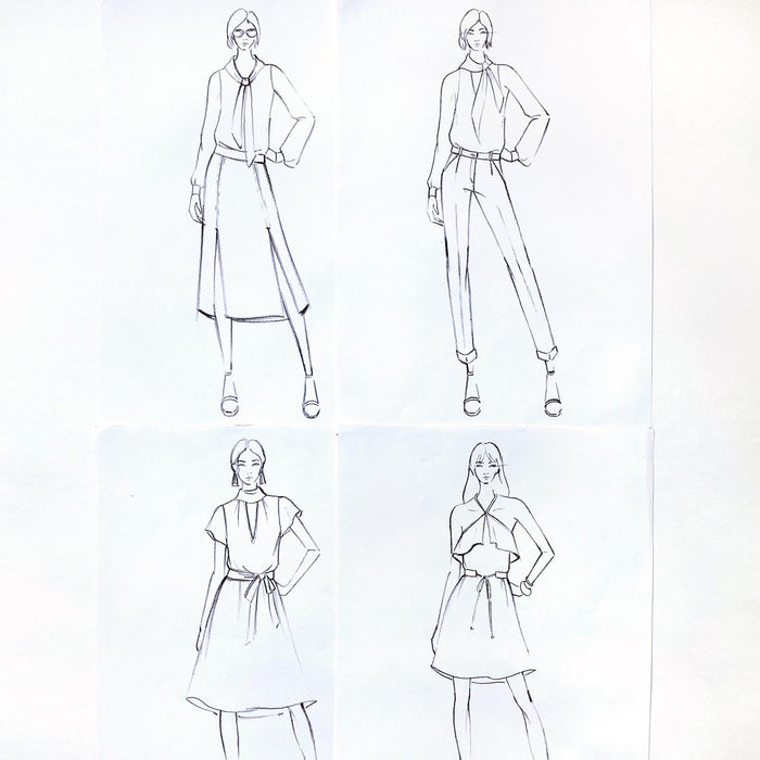 Intro to Fashion Illustration 101 by Yi Lin (Womenswear)