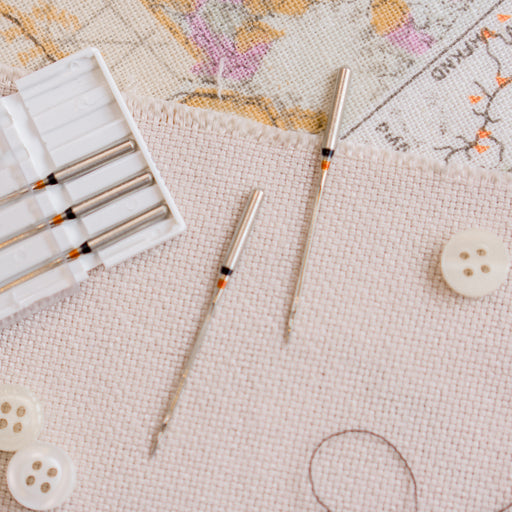 Schmetz Overlock Needles. Size needles ELx705, 80/12