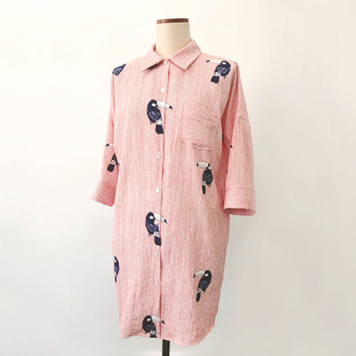 Pattern: 210 – Drop-shoulder Shirtdress *Custom Fit